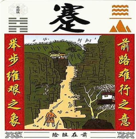 水山 卦|周易水山蹇卦详解吉凶，六爻水山蹇卦白话详解